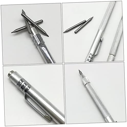 Osaladi 4pcs olovka keramički sciber etcher karbid sakriberi za graviranje olovke sa magnetnim