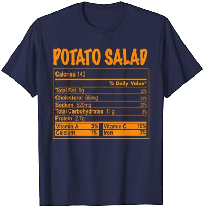 Krompir Salata Ishrana Hrane Činjenice Zahvalnosti Kostim Božić T-Shirt