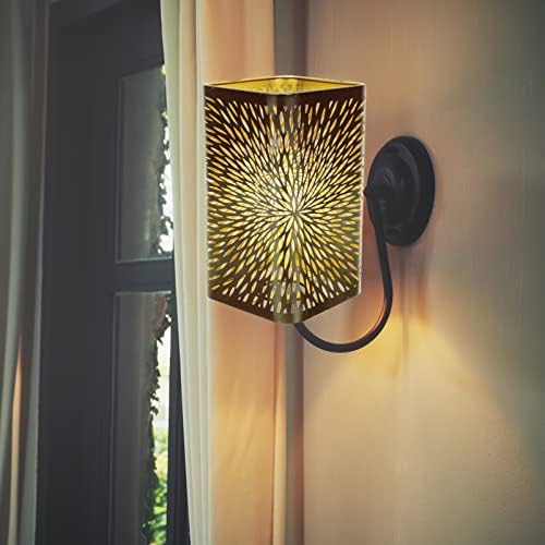 Kallory Metal Lamp sjenila šuplje rezbarene svjetiljke na zidu modernog stila ukrasna lampa za hlađe