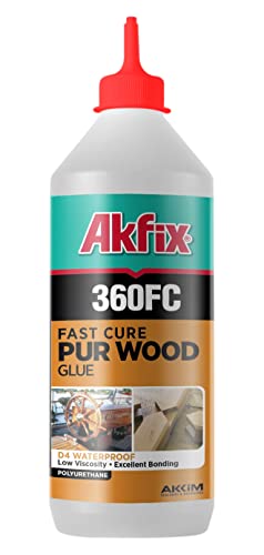 AKFIX 360FC boca za sušenje poliuretana - morski ljepilo za čamce, obradu drveta, namještaja i stolarija,