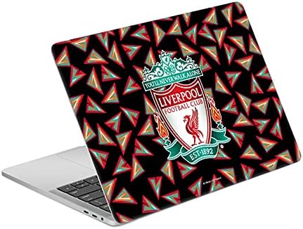 Dizajni glave službeno licencirani Liverpool Football Club Crna jetra ptica mramorna umjetnost mat