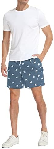 Nitagut muški kratke hlače Ležerna modna maramica Elastična struka Ljetna plaža Kratka klasična vježba