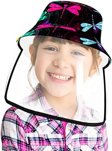 Zaštitni šešir za odrasle sa štitom za lice, ribarsko šešir protiv sunčeve kape, slatki uskrsni zeko