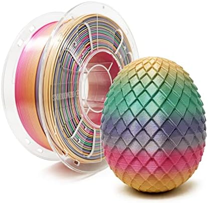 Gizmo Dorks sjajni svileni višebojni gradijentni filament 1,75mm 1kg, dugačko svjetlo