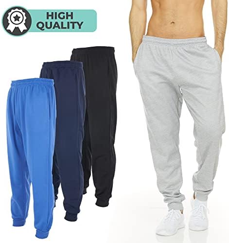 Daresay Active hlače za muškarce - Brze suho jogeri sa dva bočna džepa, atletika, ležerna, aktivna odjeća za