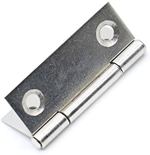 10pcs šarke vrata 1,5 inčane kutije za ladicu od nehrđajućeg čelika srebrna ormarića za ukrašavanje