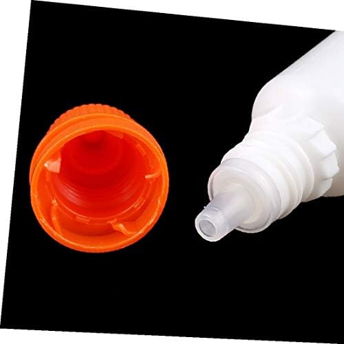 X-DREE 15Pcs 15ml Kapaljka Plastična bočica kap za oči tečnost za čišćenje prazna crvena kapa (15pcs 15ml contagocce