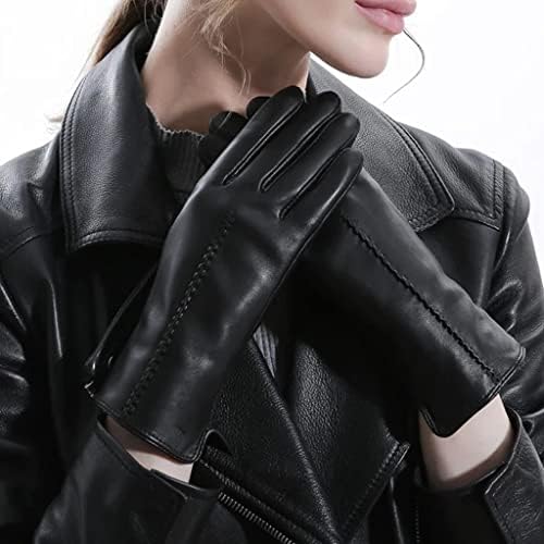 N / A kožne rukavice ženske zimske rukavice za vožnju na dodir na otvorenom sa toplim rukavicama