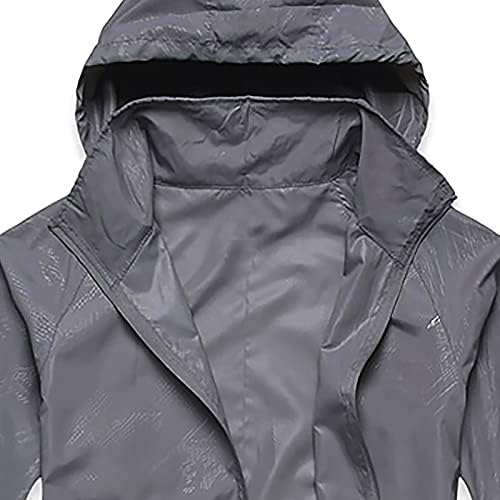Unisex Vodootporna jakna Lagana odjeća Mountain odijelo Zip Atletski jakne Brzi suhi kaput XS-3XL