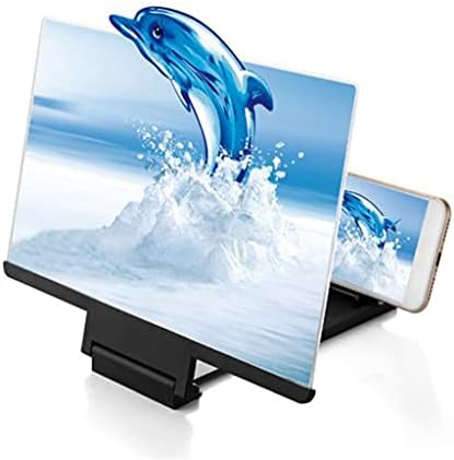 LLAMN 8-inčni 3D video sklopivi ekran uvećani držač za zaštitu očiju ekran Amplifier ekran za
