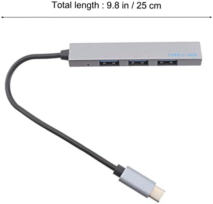 3pcs-Port Concentrator Accessories proširenje na USB Dr Charge OTG C Transfer Telefon Splitter Grey računar