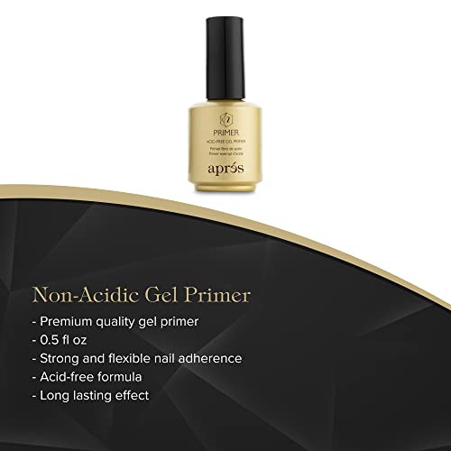 Aprés Gel-X Professional Kit za nokte-zlatna bočica pH Bonder, gel Primer bez kiseline i Formula za