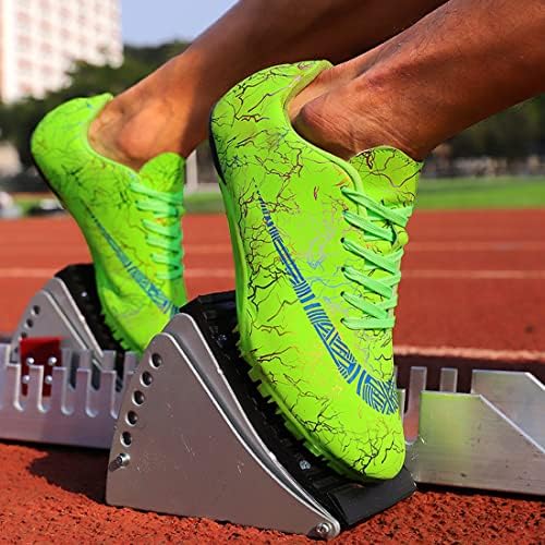 VXCDFR Track Spikes Cipele Atletic Sprint muške skakače trkačke tenisice Profesionalno polje Udaljenost trčanja i terenske cipele za mlade prozračne lagane