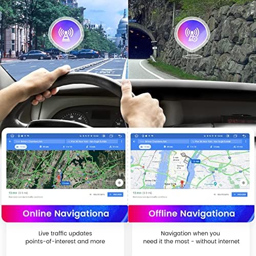 Roadanvi GPS Navigacija za Honda Civic 2015 2017 Carplay Android Auto Glavna jedinica 10.2 inčni IPS
