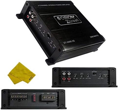 Orion Ztreet 2 Channel Amplifier - klasa A / B Stereo pojačalo 2000 WATT MAX 2 OHM stabilan, bas pojačavanje,