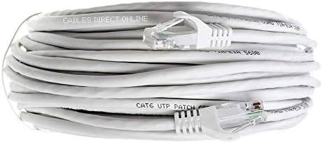 Kablovi Direktni Online Snagless CAT5E Ethernet mrežni zakrbni kabel bijeli 3 metra
