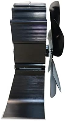 Xfadr SRLIWHITE Crni kamin ventilator 6 toplotna peć na drva tihi Kućni kamin ventilator tihi rad bez disperzije