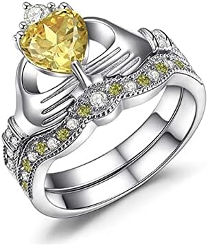 2023 Novi poklon bijeli kameni nakit ručno razini luksuzni prsten za angažman vjenčani prstenovi nakit