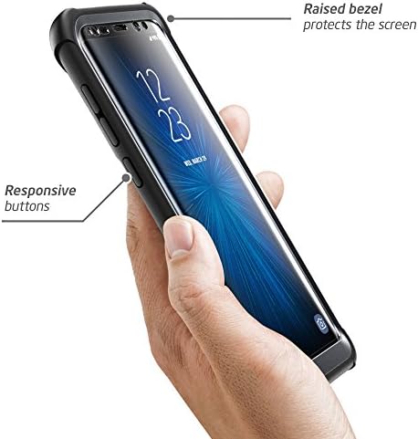 Slučaj I-Blason za Galaxy S8 + Plus 2017. izdanje, are cijelo tijelo Čvrsto jasan kasu za odbojnik sa ugrađenim zaštitnikom zaslona za Samsung Galaxy S8 + Plus