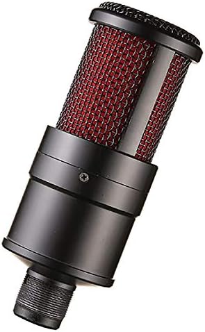 Uxzdx komplet mikrofona sa kablom otpornim na udarce klip mikrofon za prenos uživo kondenzator mikrofona
