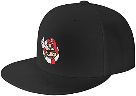 Pevnmxa ravni račun snapback šešir crni slatki bejzbol kapa Podesivi kamiondžije kape za žene muškarci dječaci
