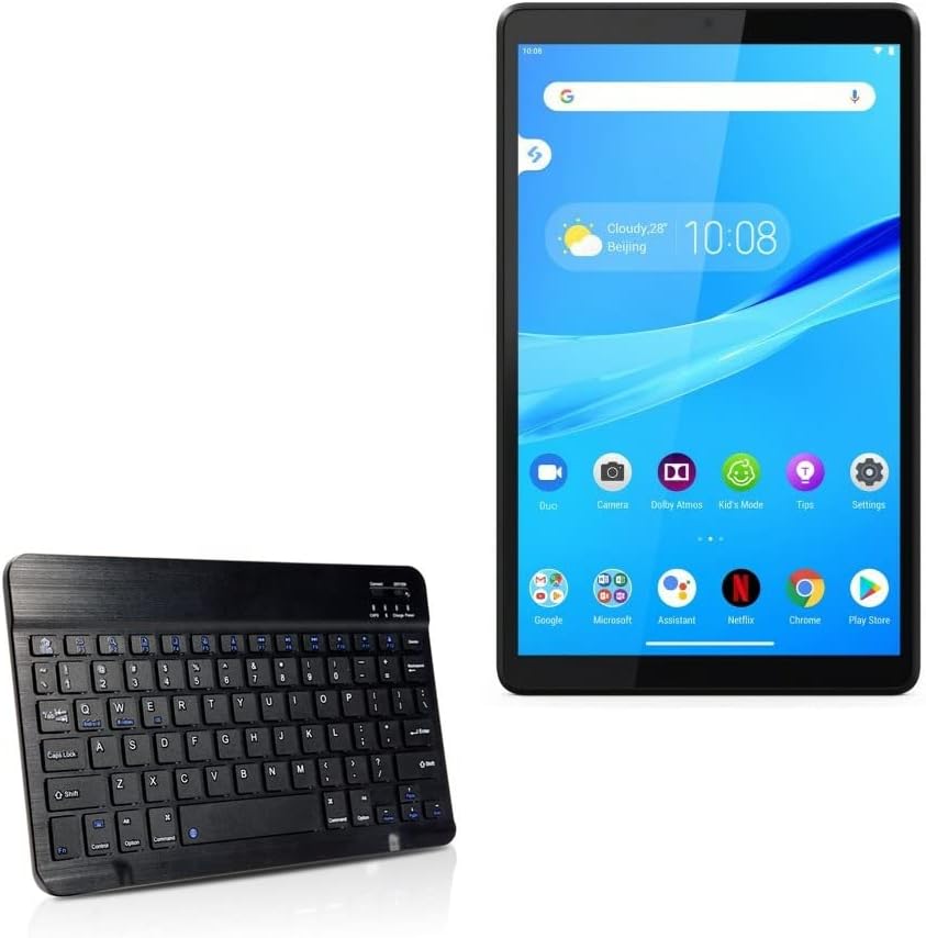 BoxWave tastatura kompatibilna sa Lenovo Smart Tab M10 HD Wi-Fi - SlimKeys Bluetooth tastaturom, prenosiva