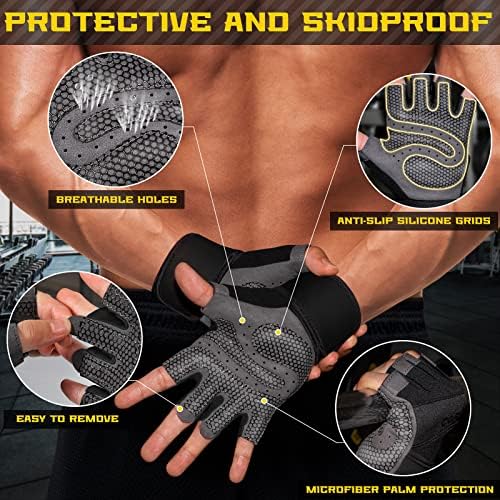 CoFit Breathable workout Gloves & Allinside Wave-prugasta kontrastna torba za plažu