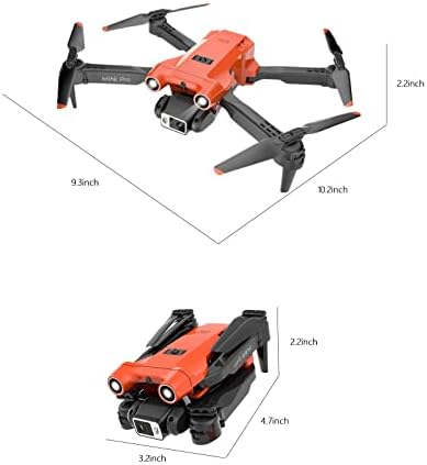 Mini Dron sa dvostrukim 1080p kamerama, avionom na daljinsko upravljanje, Četvorostranim preklopnim