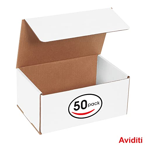 AVIDITI kutije za otpremu male 9D x 6Š x 4 V, 50-pakovanje | valovita kartonska kutija za pakovanje, selidbu