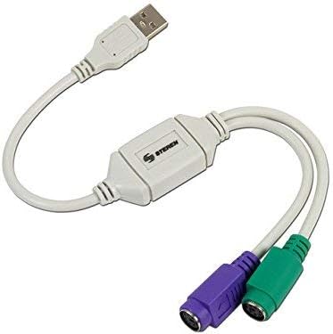 Steren USB do 2 Mini DIN PS / 2 adapter