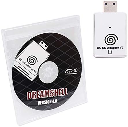 Sara-u DC SD TF čitač adaptera kartice V2 kompatibilan za Sega Dreamcast i Disk sa Dreamshell čizmom