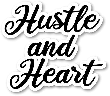 Hustle i Heart naljepnice nadahnute naljepnice - naljepnice za laptop - 2,5 inča vinilna decal - laptop,