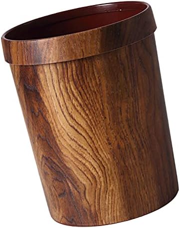VICASKY oprema za kupatilo 1 kom kontejner za obradu drveta Vintage kanta za smeće imitirana drvena kanta za