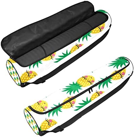 Slatka torba za nošenje prostirke za jogu s tropskim voćnim voćem s naramenicom torba za jogu torba za teretanu torba za plažu