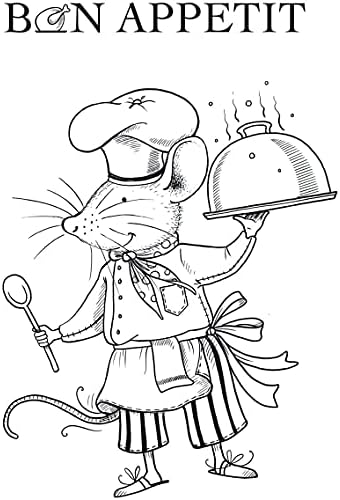 Dizajn Ružičastog Mastila Chef Mouse A7 Jasan Pečat