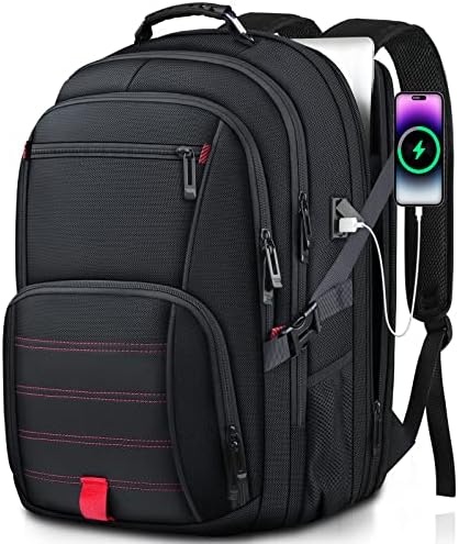Izuzetno veliki ruksak, putni ruksak, ruksak za Laptop za muškarce i žene, 50L vodootporan avio-kompanija