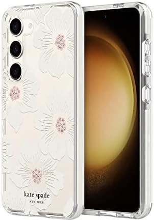 Kate Spade New York Defanzivni kofer Custshell kompatibilan sa Samsung Galaxy S23 - Clear / Cream