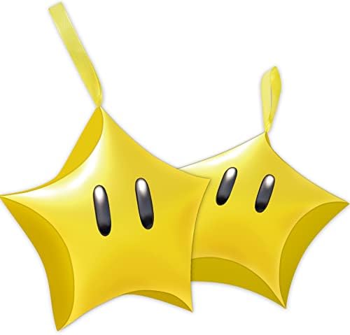HOMEZZO Super Mario Star Party Favor Box-16 kom Mario Bros bombone u obliku zvijezde sa vrpcama,