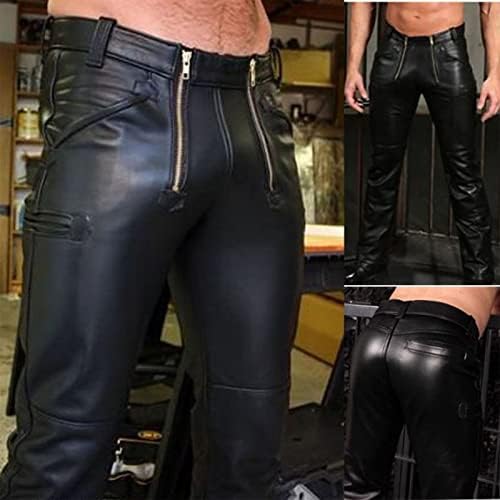 casual pantalone muškarci modni Casual velike veličine Zipper uske crne pantalone za muškarce
