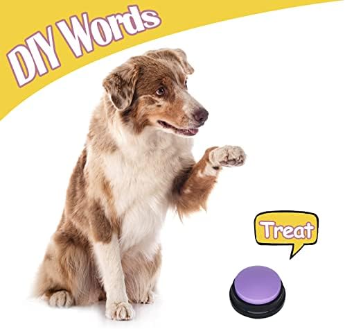Dugmad za snimanje pasa 8 boja, dugmad za pse za komunikaciju, obuka vašeg psa/mačke za razgovor,