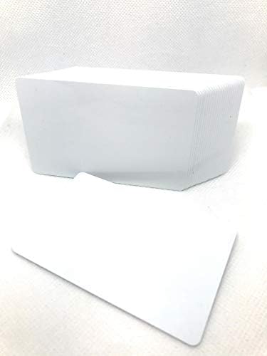 500 prazan PVC plastike fotografija ID bijele kreditne kartice 30Mil CR80 .030