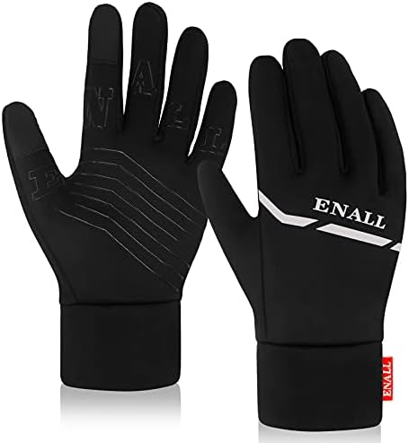 ENALL vodootporne zimske rukavice-vetrootporne rukavice osetljive na dodir-za trčanje vožnje biciklom-za