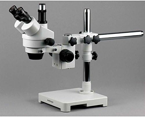 Amscope SM-3tyy profesionalni Trinokularni Stereo Zoom mikroskop, okular WH10x i WH15x, uvećanje 7x-135x,