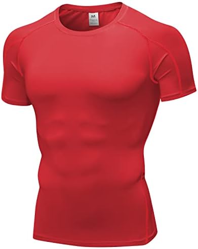 Muške kompresijske majice kratki rukav vježba teretana majica za trčanje vrhovi Cool suhi sportski