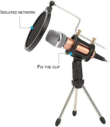 TWDYC stalak za stativ za mikrofon sklopivi nosač za stoni mikrofon sa kopčom za držač mikrofona