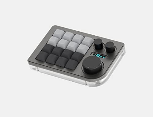 KEEBMONKEY Megalodon makro Pad sa trostrukim dugmetom programabilna dizajnerska Mini tastatura 16 tastera