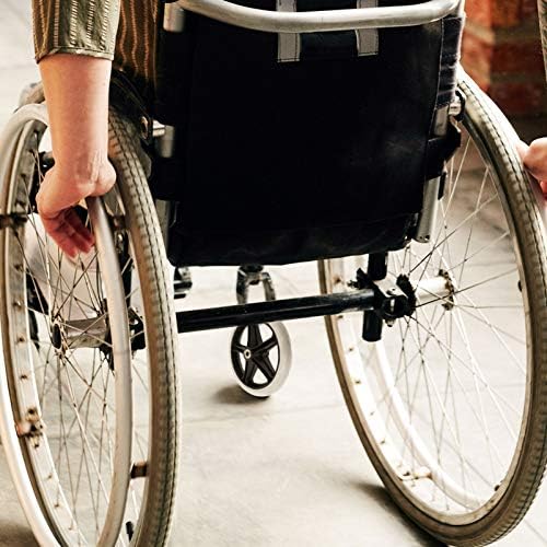 Doitool 1pc pribor sa kotačima -inch Invalidska kolica za zamjenu kotača ležajeva gumeni prednji anti-anti-anti-anti-anti-anti-anti-anti-anti-anti-anti-anti-anti-anti-anti-antina
