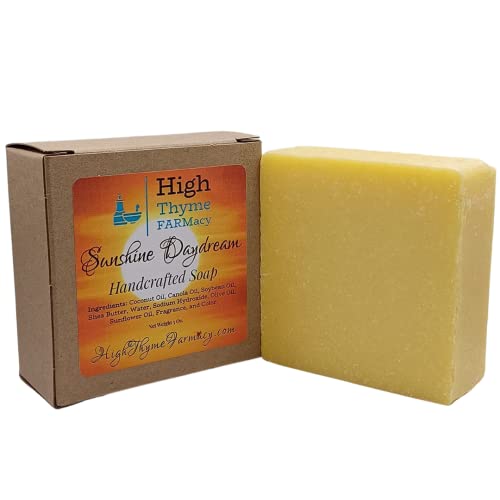 High Thyme FARMacy Sunshine Daydream ručno rađeni sapun - 5 unca limuna, sapun od citrusa - prirodni