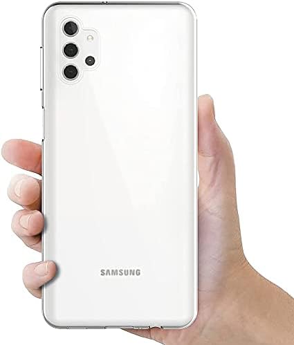Slučaj Maijin za Samsung Galaxy A32 5G mekani TPU gumeni gel prozirni stražnji poklopac