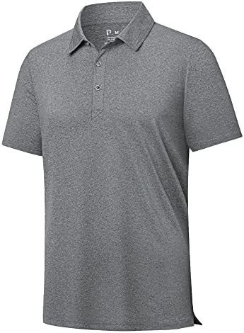 Polu muški golf polo majice vlage Wicking kratki rukav ležerne majice sa kratkim rukavima